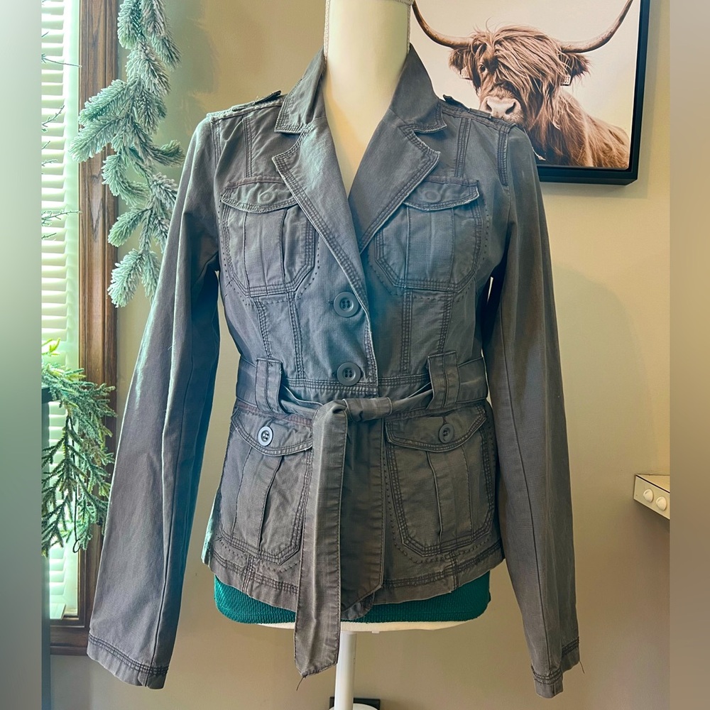 Aeropostale Utility Blazer Jacket